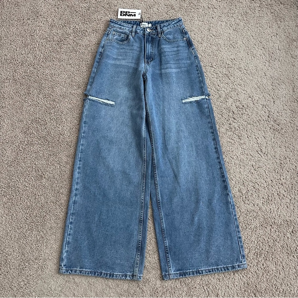 Princess Polly Teags Jeans Mid Wash Denim Womens 0